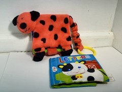 Fisher Price-Spark Create Imagine-Baby/Infant/Nursery Item Lot Of 2-Plush Books
