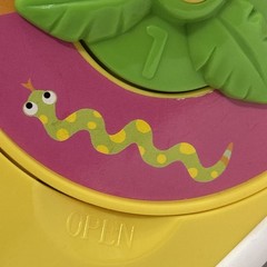 BATTAT Jungle Fun Activity Center Bead Maze Musical Zebra Piano 8 shapes to Sort