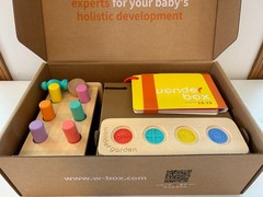 Wonder Garden Box Wooden Blocks Developmental Educational Baby Toy Months 13-15