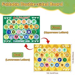 Alphabet Mystery Box Learning Toy – 26 Animal Figurines, Letter Matching Game, M