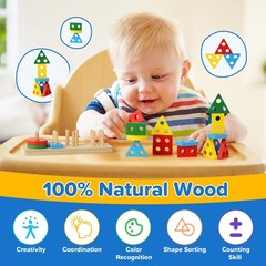 6-in-1 Baby Toys 6 to 12 Months, Montessori Toys for Babies 6-12-18 Months, I…