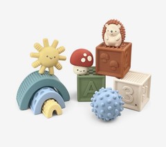 Itzy Ritzy – ITZY Blocks 10 SENSORY BLOCKS – 0M+ – NEW IN BOX