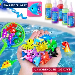 Kacwsoay Magic Water Elf Toy Kit for Kids – Water Pets with 12 Colors – DIY Squi