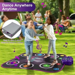 Wireless Electronic Dance Pad for Kids – Light-Up Fun & Motor Skill Development