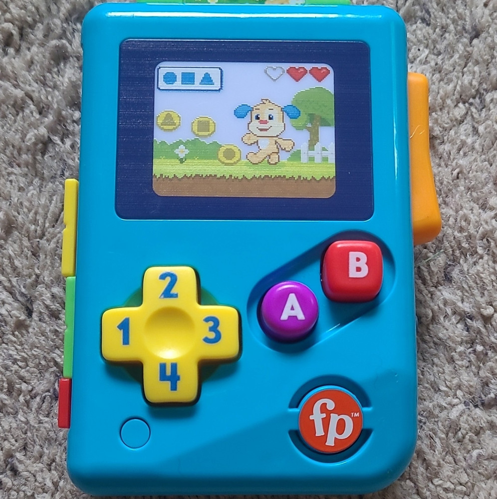 Fisher-Price FP Video Game Controller Learning Toy 6-36M Blue R160