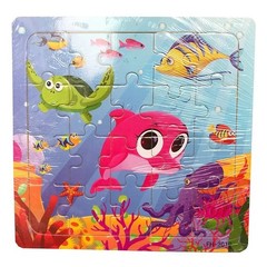 Wooden Jigsaw Puzzles for Kids Age 14+y Toddler Puzzles Toys, Preschool Set 6