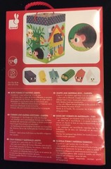 Janod Garden Textures Shape Sorter Baby Toy *NEW* *SEALED*