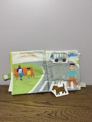 Lovevery Plant A Seed, Watch It Grow Soft Book Explorer Play Kit Busy Texture