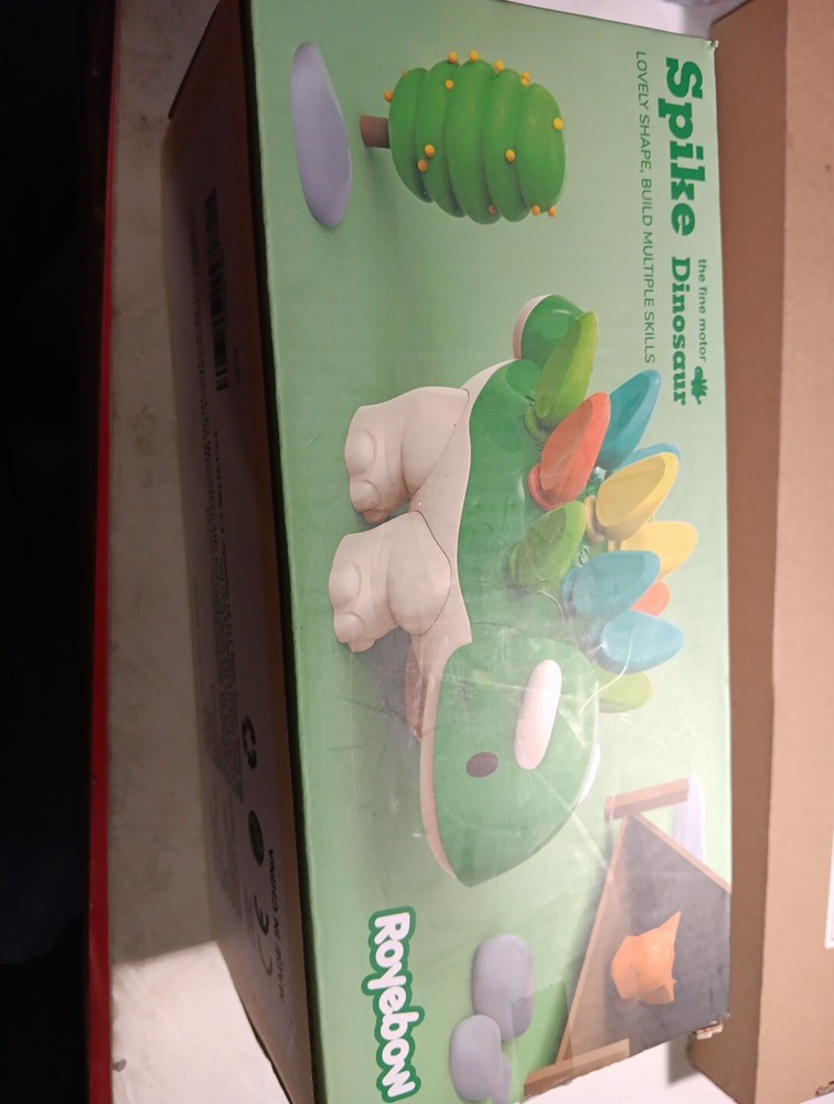 Royebow Spike The Dinosaur Fine Motor Skills Build Multiple Skills 6 Months +