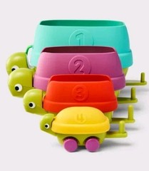 Gigglescape Turtle Pull-Along Toy – Classic Toddler Learning Toy (Open Box)