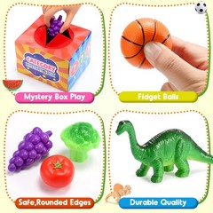 Montessori Sensory Toys 58-Piece Learning & Sorting Games for Ages 2-6 | Prescho