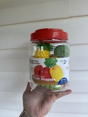 Snap n Learn Fruit Shapers Educational Toy for Preschool Shape Sorting Fun