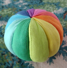 LOVEVERY Multicolor Cotton Rainbow Ball The Senser Play Kit 5-6 Mon Dexterity