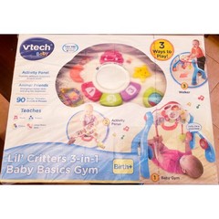 VTECH Baby Gym Play Convertable 3 in 1 Walker Infant Toddler Musical NEW