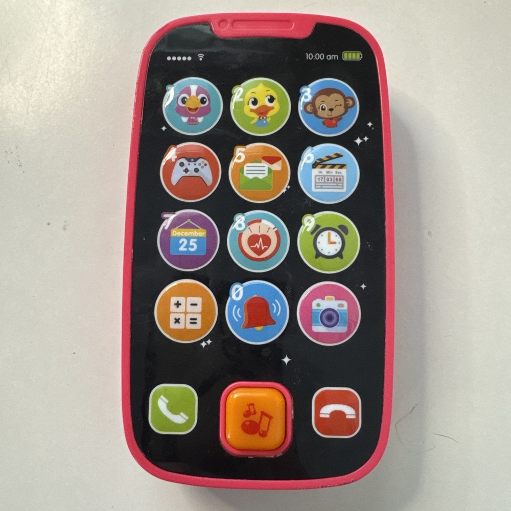 Toys for 1 Year Old Girl Gifts Baby 12-18 Months, 15 Functions Kids Toy Phone