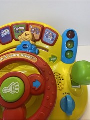 VTech Turn and Learn Driver Kids Educational Toy Sound Music Ages 0-5