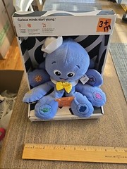 Baby Einstein Octoplush Musical Plush Toy New in Box See Pics And Description