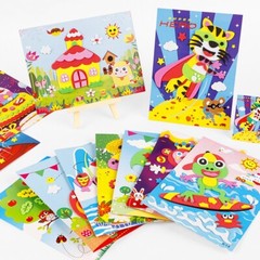 20pcs DIY 3D Stickers Stick-on for Early Learning Educational Puzzle Toy USA