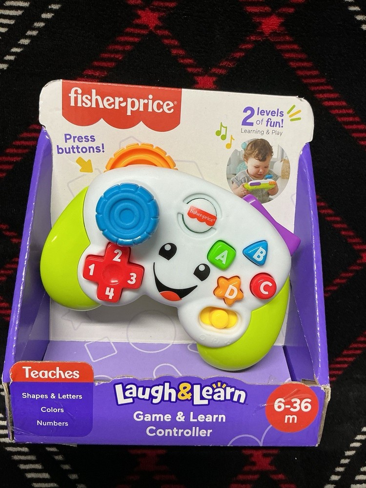 Fisher-Price Laugh & Learn Game & Learn Controller Numbers & Letters 6-36m HVY71