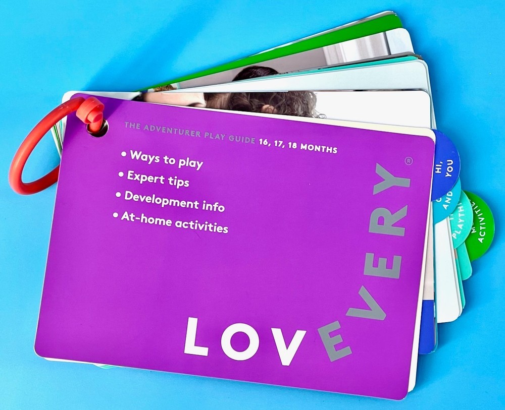 Lovevery The Adventurer Play Guide Montessori Activity Book 16, 17, 18 Months