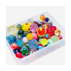 Miutrue 100 Assorted Marbles Bulk Cheap for Kids Ages 4-8-12 Pl… Fast USA SHIP