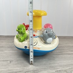 Vtech SPIN & LEARN TOP Musical Learning Toy Sea Animals Tested & Working (Video)
