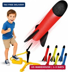 Rocket Launcher for Kids – Outdoor Toys for Kids Ages 4-8 Years – 3 4 5 6 7 Year