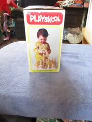 Playskool Natural Wood Toy Building Blocks Set – 36 Blocks 1978 – Ages 1 1/2 – 5