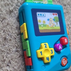 Fisher-Price FP Video Game Controller Learning Toy 6-36M Blue R160