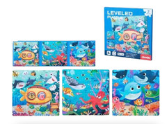 4 Magnetic Jigsaw Puzzle for Kids, 3 in 1 Puzzle Book, Kids Travel Puzzles Toys