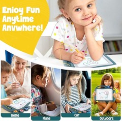 Magnetic Drawing Board for Toddlers, Sketch Pad for Ages 1-3, Kids Toy Gift