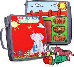 Busy Book for Toddler Airplane Car Activities Toy Road Trip Must Have Essential