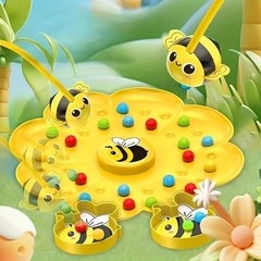 Kids Educational Fishing Puzzle Board Game Toy Family Interactive Gift