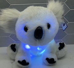 Glow Guards 10” LED Koala Stuffed Animals Light Up Musical Comforting Plush TAG