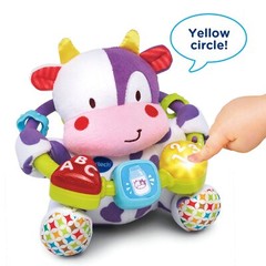 VTech Lil Critters Moosical Beads Soft Cow Toy for Babies 0-24 Months
