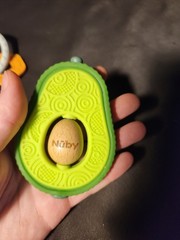 LOT OF 5 – Nuby – Baby/Infant Teether Toys + No-Spill Snack Container