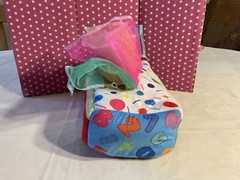 UNBRANDED BABY MAGIC TISSUE BOX COLORFUL SENSORY STEM TOY FOR BABIES 6-12 MONTHS