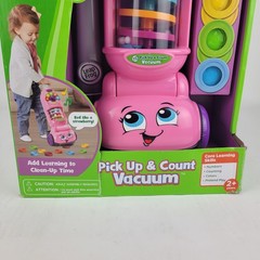 LeapFrog Pick Up and Count Vacuum, Pink. New Sealed