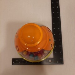 B Toys Ladybug Ball Popping Toy Push Pop Spin Poppitoppy Toddler Baby Toy