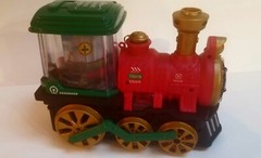 Electric Train Toy and Sound, Musical Train Set, Electric Steam Locomotive Works