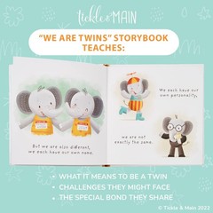 Baby Gift Set for Twins Newborn & Infant – 3-Piece, Multicolor – Rhyming Baby…