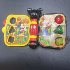 Disney Mickey Mouse Shapes Colors Learning Talking Story Book – English/Spanish