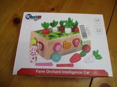 Farm Orchard Intelligence Car ,JHTOY556,32 Pcs,24+ Months,Bright Colors