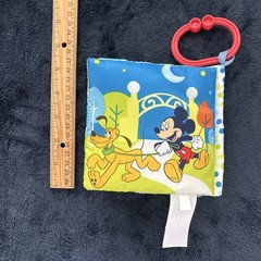 Disney Baby – MICKEY MOUSE ACTIVITY SOFT STORYBOOK TOY- NWOT