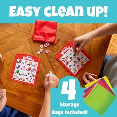 Chuckle & Roar Family Bingo – Educational Bingo Game for Kids Ages 3–