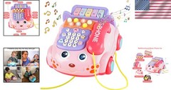 Kids Interactive Cell Phone Toy Girl Gift Game