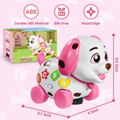Musical Puppy Toys for 1 Year Old Girl Gifts, 1st Birthday Girl Gift, Bilingu…