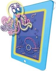 Chomunce 3D Luminous Drawing Board Magic Pad LED Light Up Glow Multi Flash Mode