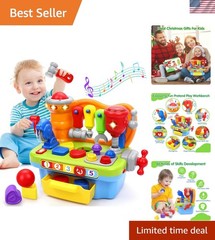 Toys for 1 Old Boy, Musical Toddler Tool Bench, Montessori Educational Toys …