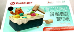 Top Bright Cat & Mouse 24months Child Motor & Sense Hand & Eye Developmental NIB